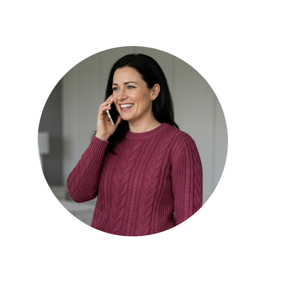 Patientin vereinbart einen Termin bei Katharina Sobotke